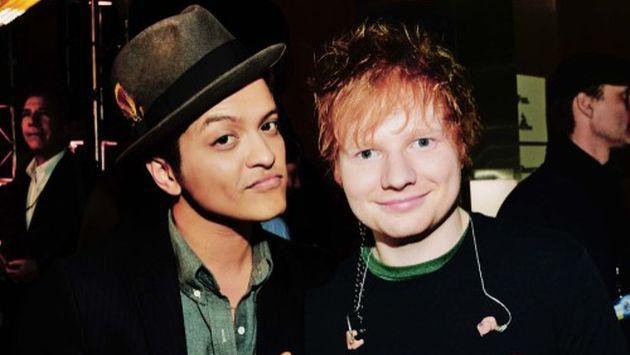 Explotan las redes: el nuevo disco de Ed Sheeran tendrá un feat con Bruno Mars