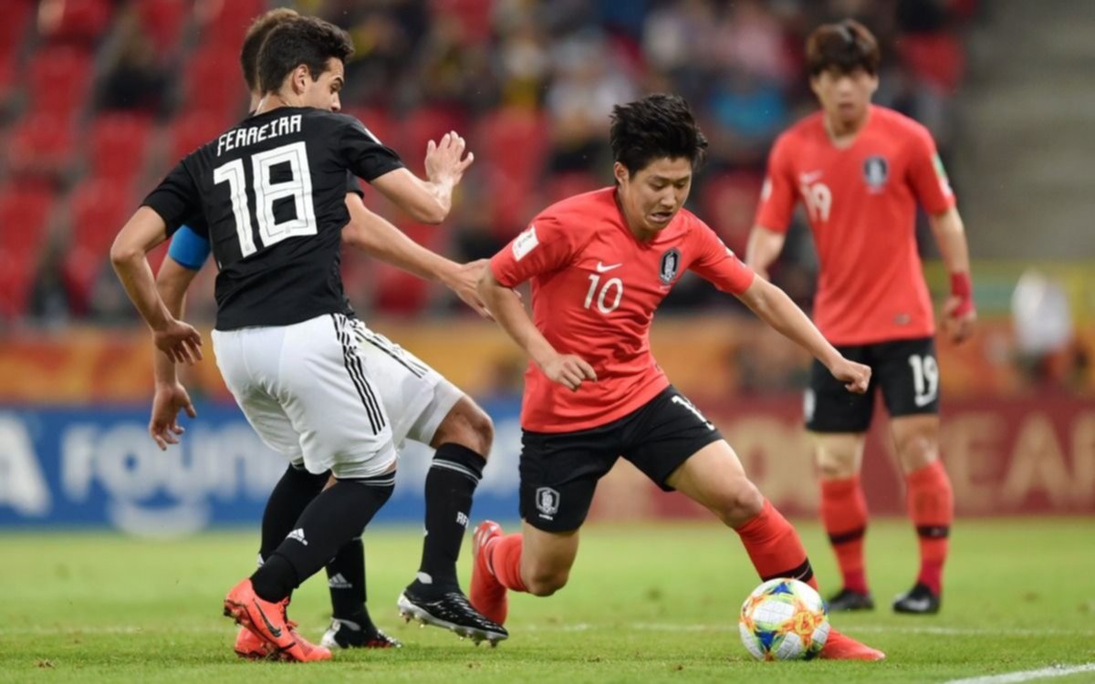 Sub 20: Argentina cayó ante Corea del Sur pero igual pasó a Octavos como líder del grupo