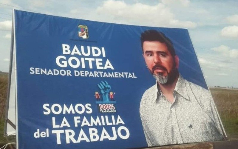 Un precandidato a senador que aseguraba “Somos la familia del trabajo", detenido por robo