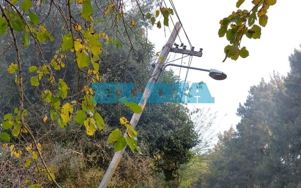 En Gorina se restableció el suministro de luz tras varios días