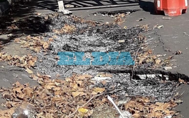 Calles rotas de la región generan indignación de los vecinos
