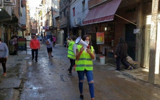 Operativo "casa por casa" para detectar casos positivos de coronavirus en la Villa 31