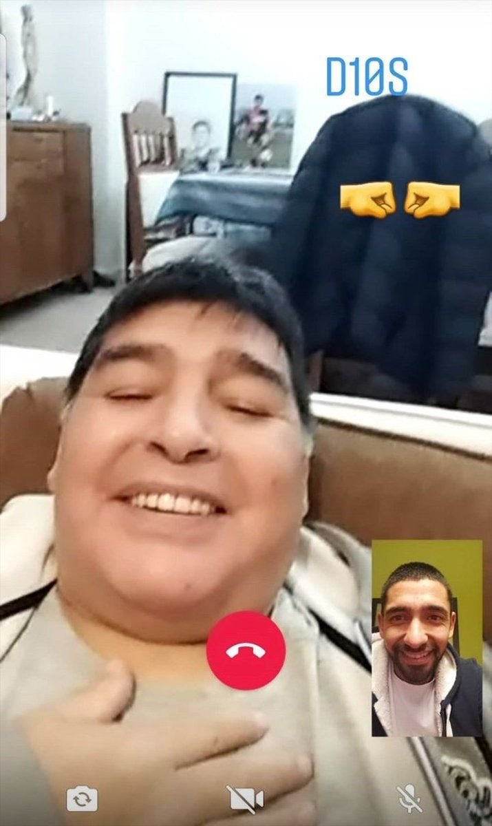 El método de Maradona para charlar con sus jugadores