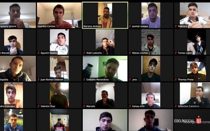 Los número 1: arqueros profesionales del Pincha y dos horas de charla con juveniles