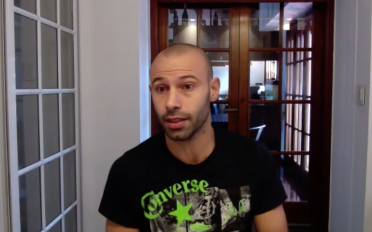 Mascherano le aportó su experiencia a los juveniles de la Selección sub 17