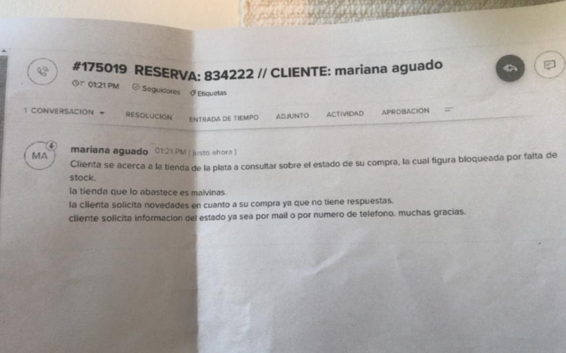 Crecen las quejas por productos vendidos que no tienen stock: “Compré hace 1 mes y medio y no entregan el producto”