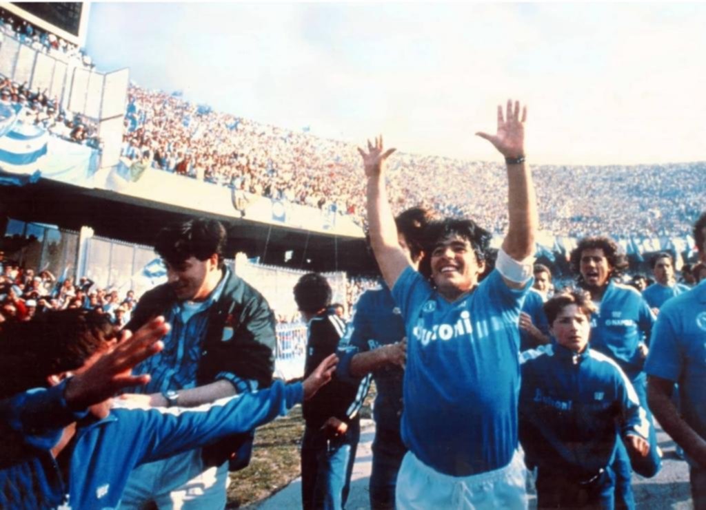 Maradona recordó el primer Scudetto del Napoli, a 33 años