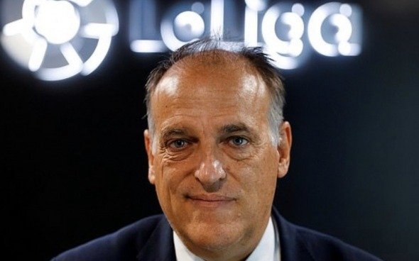 El presidente de la Liga Española pateó el tablero: "El riesgo de contagio en el fútbol es casi nulo"
