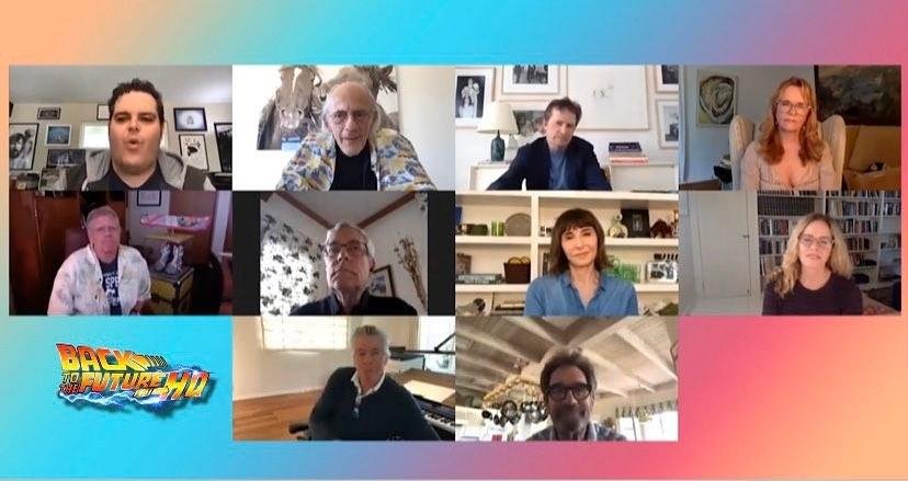 Otra reunión ilustre: se juntó el elenco de “Volver al futuro”