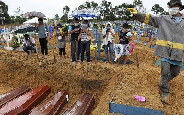 Brasil registra nuevo récord diario de muertes: 881