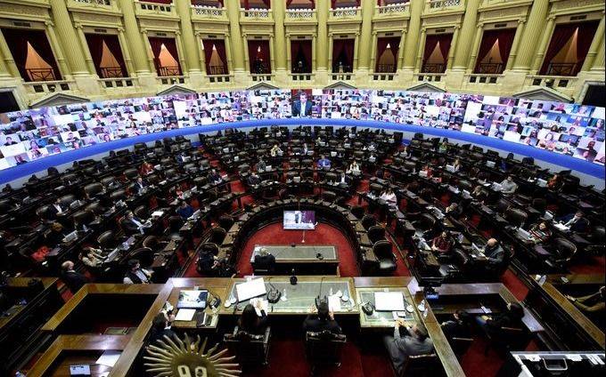 Senado y Diputados realizarán mañana cada una la primera sesión virtual de su historia