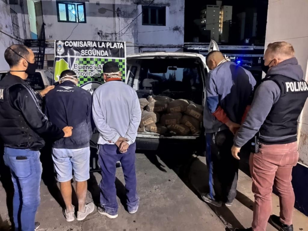 El terror de un corralón cayó con bolsas de cal y cómplices