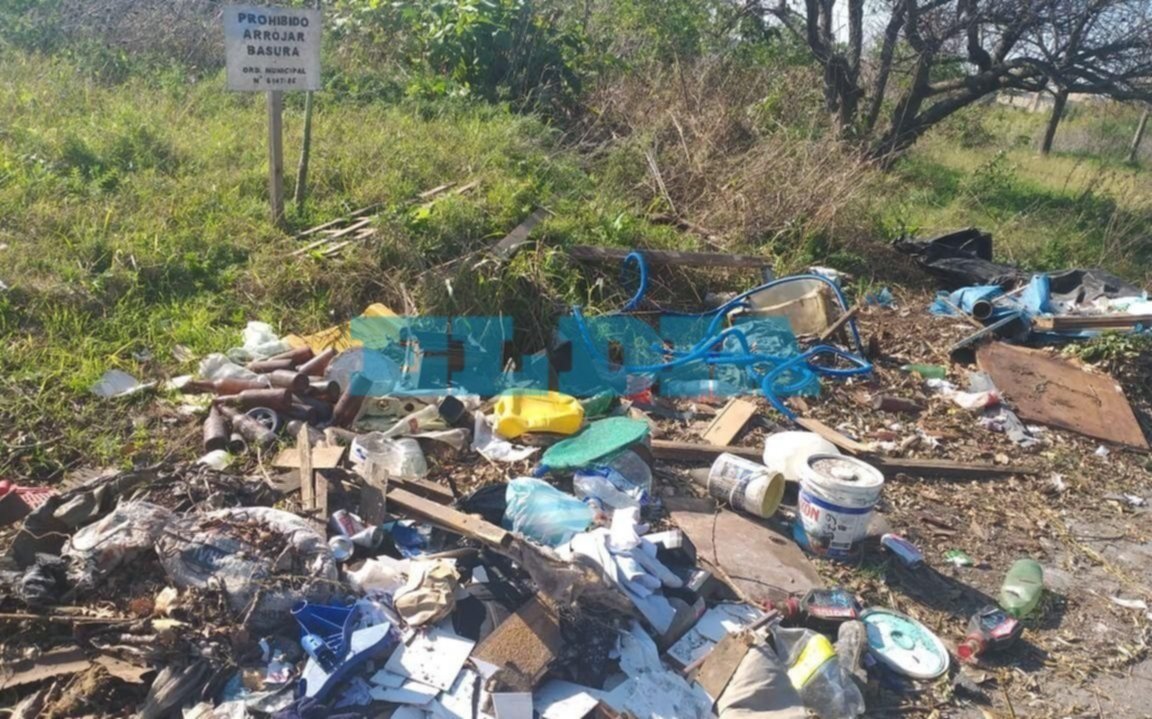 Hartazgo vecinal por basurales a cielo abierto en Gonnet y Villa Elisa