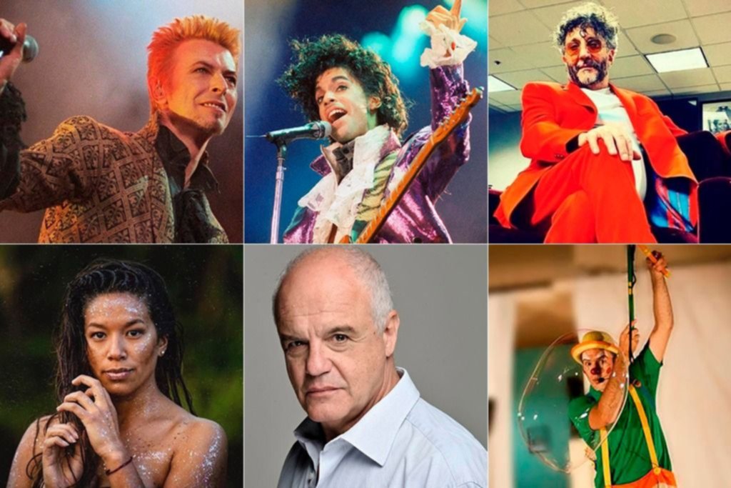 Cartelera virtual: Bowie, Prince, Fito, una feria online y el final de la serie de Jordan