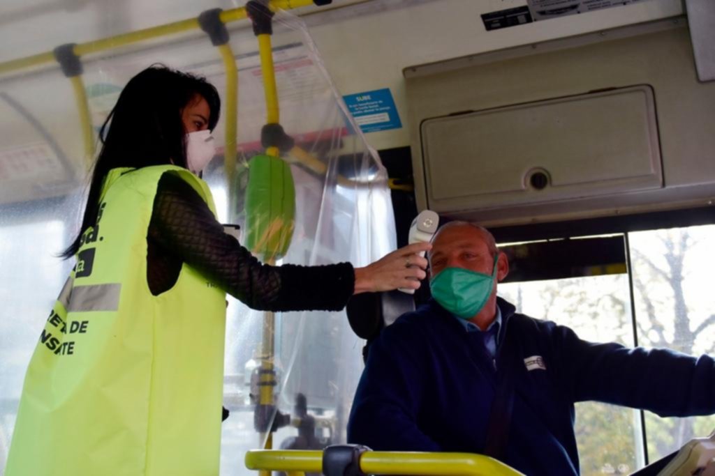 Ahora controlan la temperatura en el transporte público