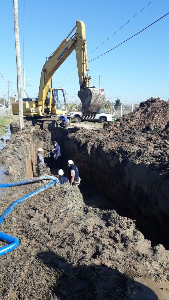 Después de un día sin agua arreglaron el Acueducto Norte