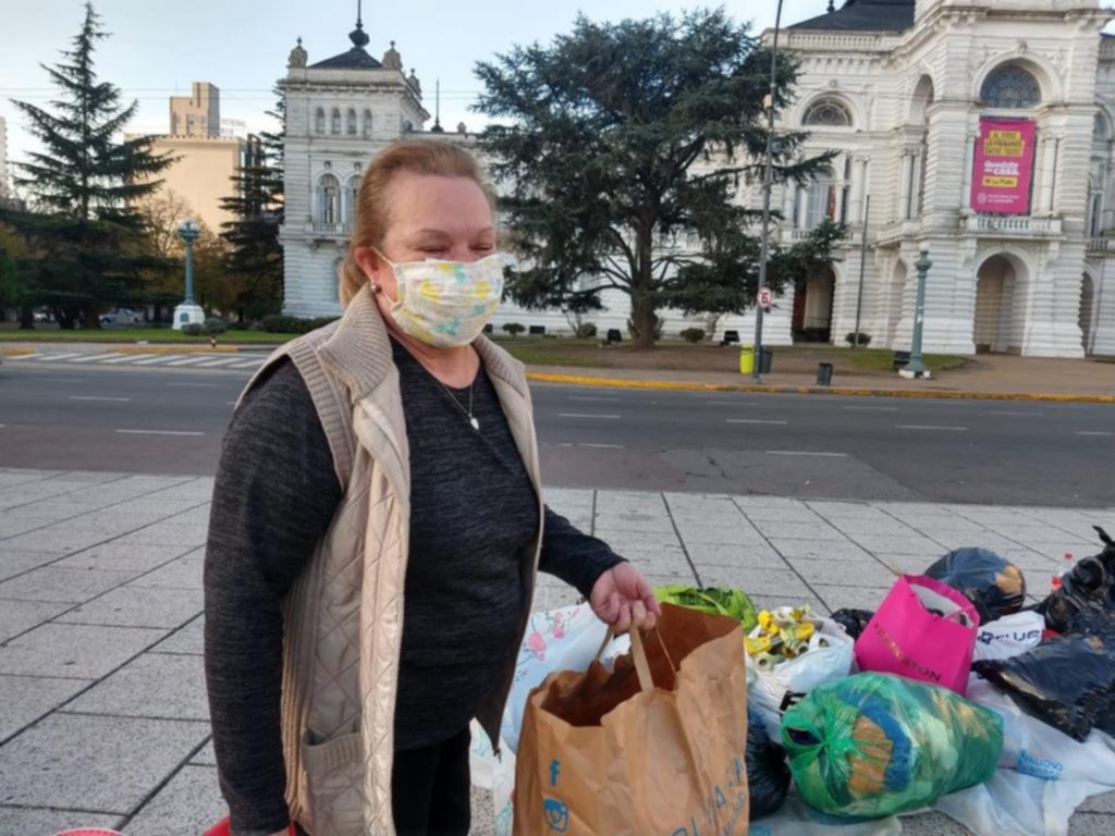 Amplia respuesta solidaria a una colecta de alimentos para comedores