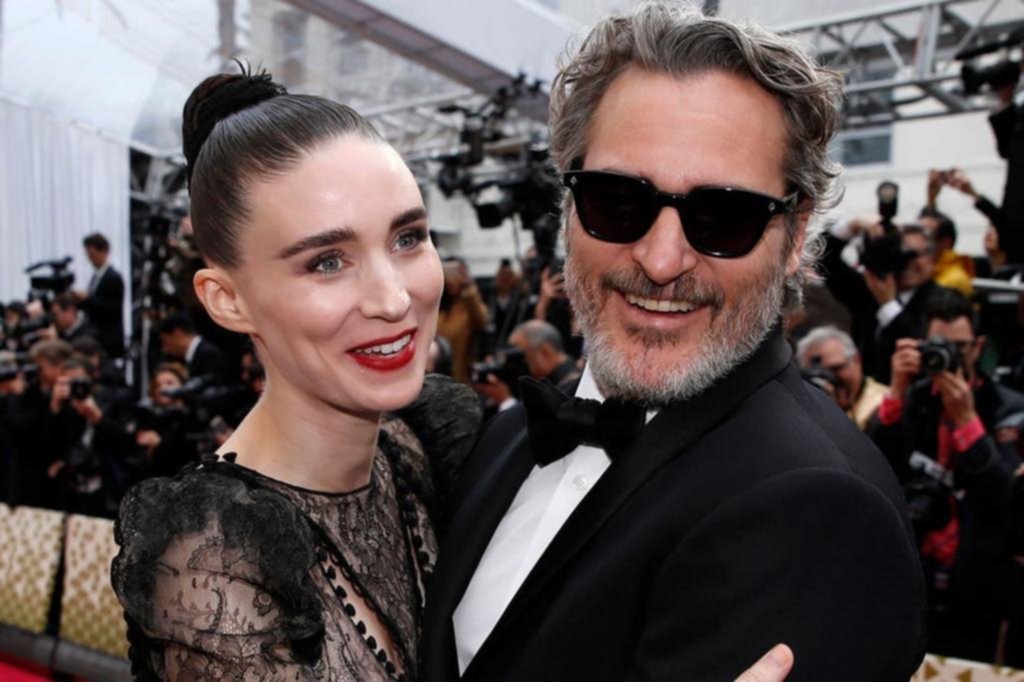 Joaquin Phoenix y Rooney Mara, embarazados