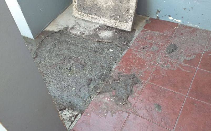 El drama de una familia de Tolosa por reiterados desbordes cloacales
