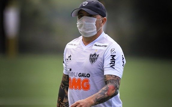 Sampaoli dirigió la práctica del retorno en Atlético Mineiro