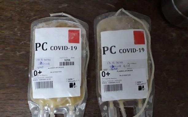 Aplicaron plasma de personas recuperadas a cuatro pacientes con Covid-19 en la Provincia
