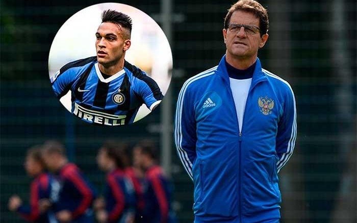 Los consejos de Capello a Lautaro Martínez: "Que no se vaya al Barcelona"