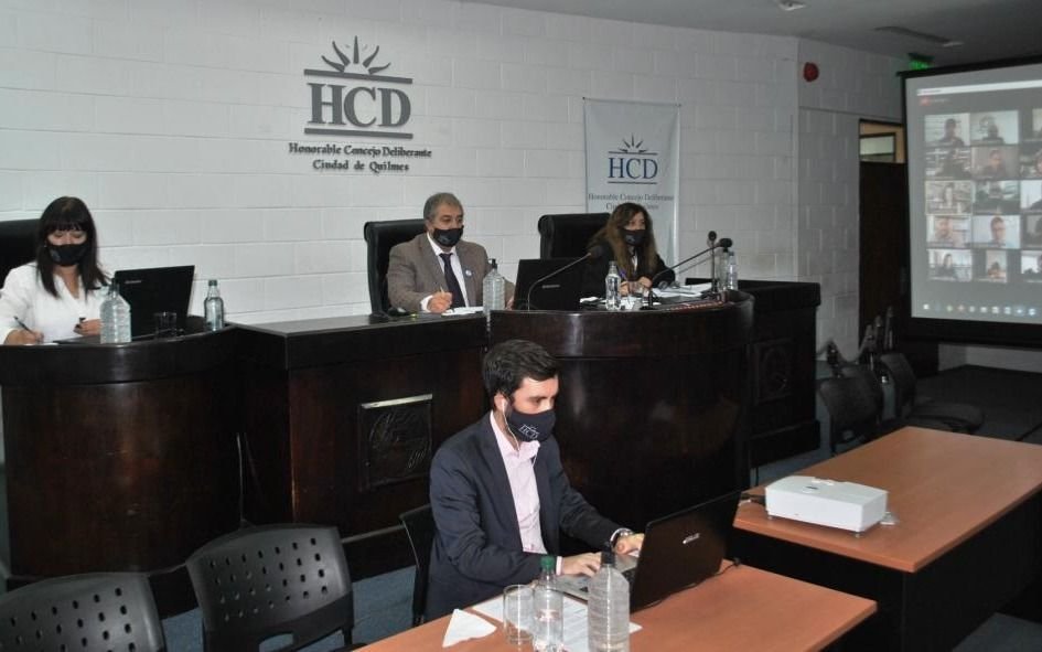 El HCD sesionó en forma virtual
