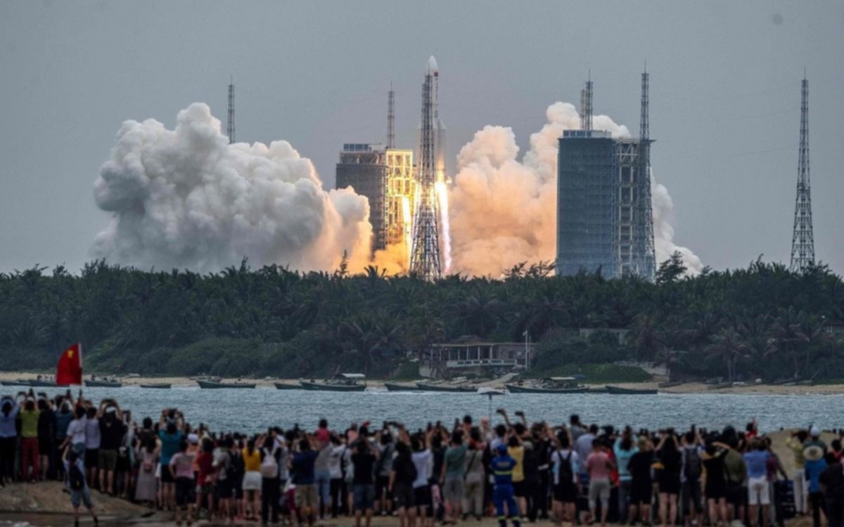 Preocupa un cohete chino fuera de control que está volviendo a la Tierra