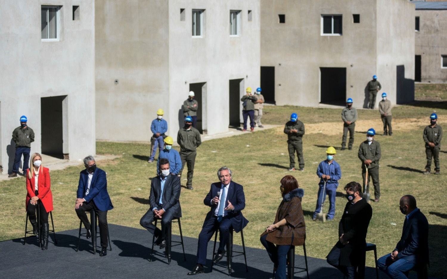 Críticas opositoras por el acto de Fernández en Ensenada