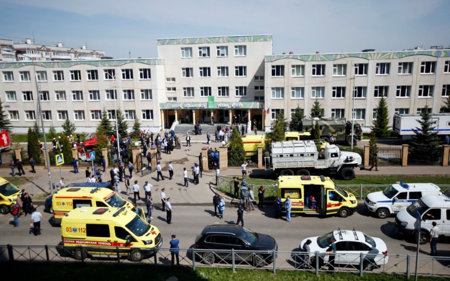 Masacre en una escuela de Rusia: al menos 9 muertos