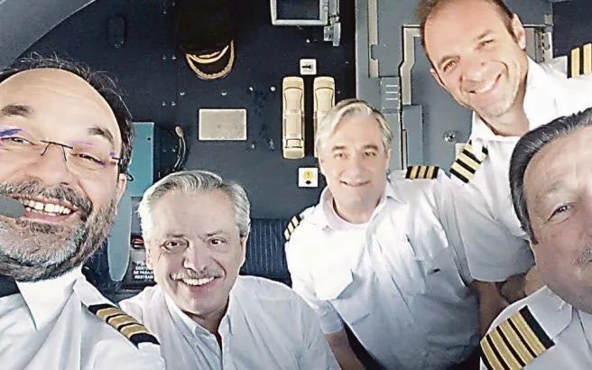 Fake news: Feinmann mostró como actual una foto del 2019 de Alberto Fernández y tuvo que pedir perdón
