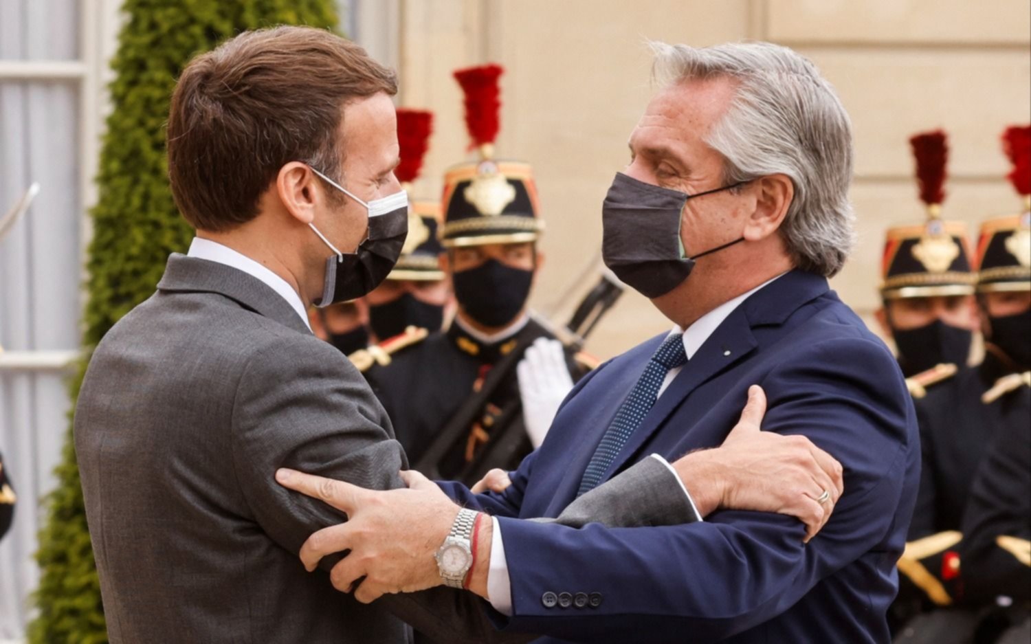 Macron respaldará a la Argentina en la negociación con el Club de París: "Francia está de su lado"