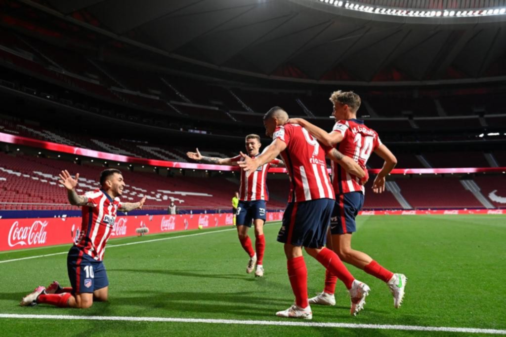 El Atlético del Cholo ganó y quedó a un paso de la coronación