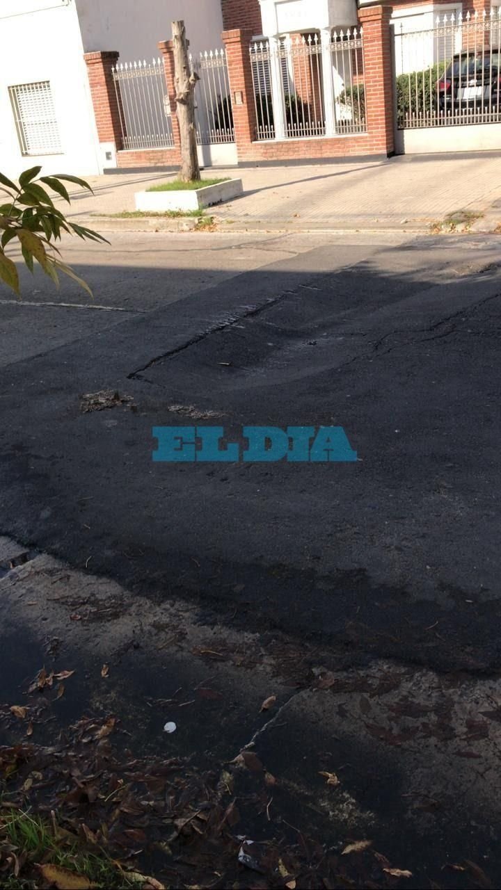 Quejas por un cráter en La Loma