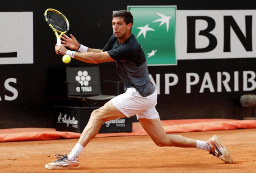 Delbonis se despidió del Masters 1000 de Roma