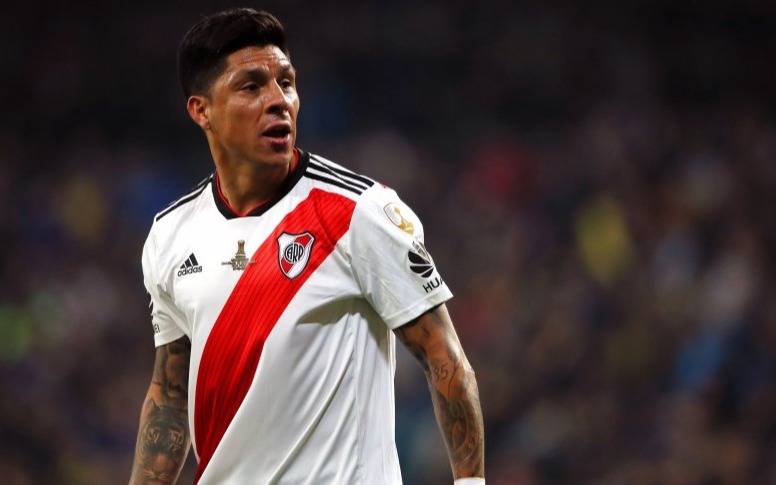 Enzo Pérez está "tocado" y en River ruegan que llegue contra Santa Fe