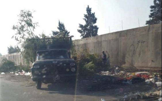 Basural a cielo abierto sobre la Avenida Donato Álvarez