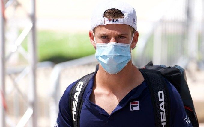 Diego Schwartzman se despidió rápido en Lyon
