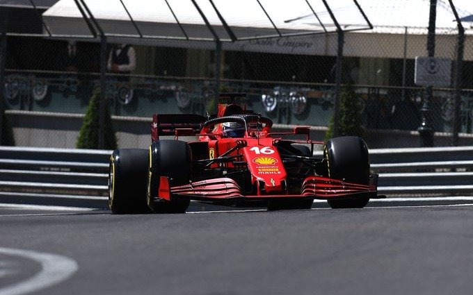 Fórmula 1: Leclerc marcó el mejor tiempo de entrenamiento para el GP de Mónaco
