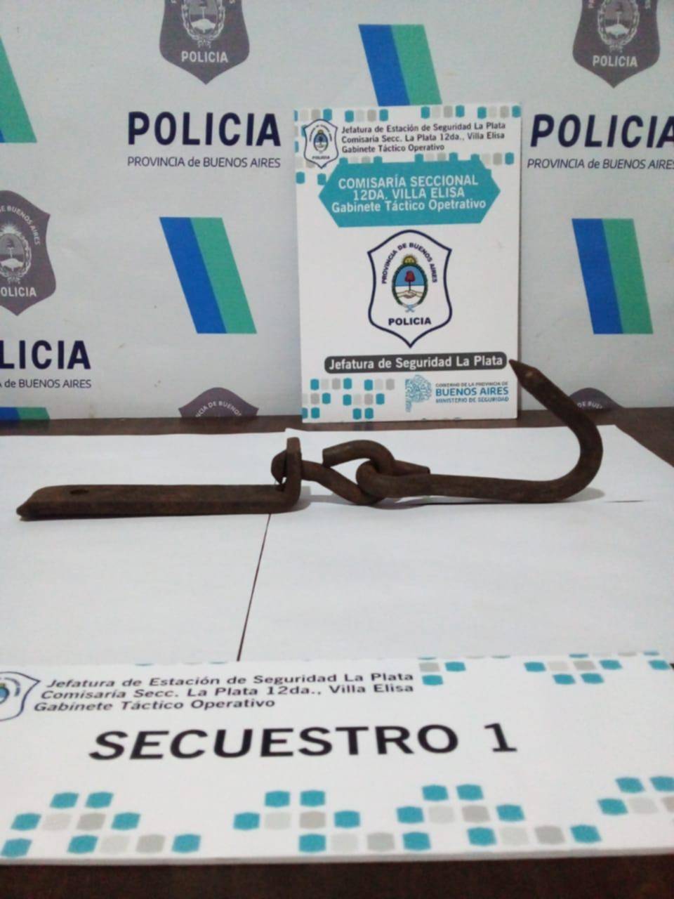Un escruchante atrapado en acción en Villa Elisa: lo vinculan con varios casos