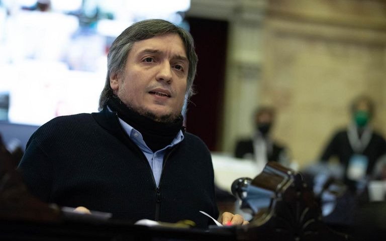 Le dieron el alta a Máximo Kirchner: estaba internado en un hospital de La Plata por un cólico renal