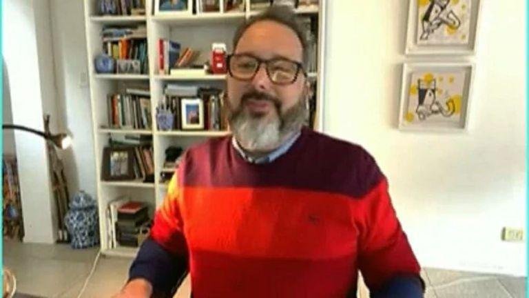 Rozín volvió a “La Peña” “feliz y contento”