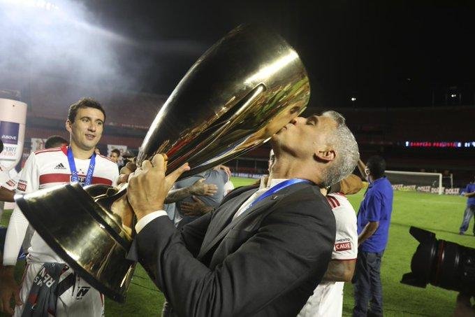Nacho Fernández y Hernán Crespo, campeones en Brasil