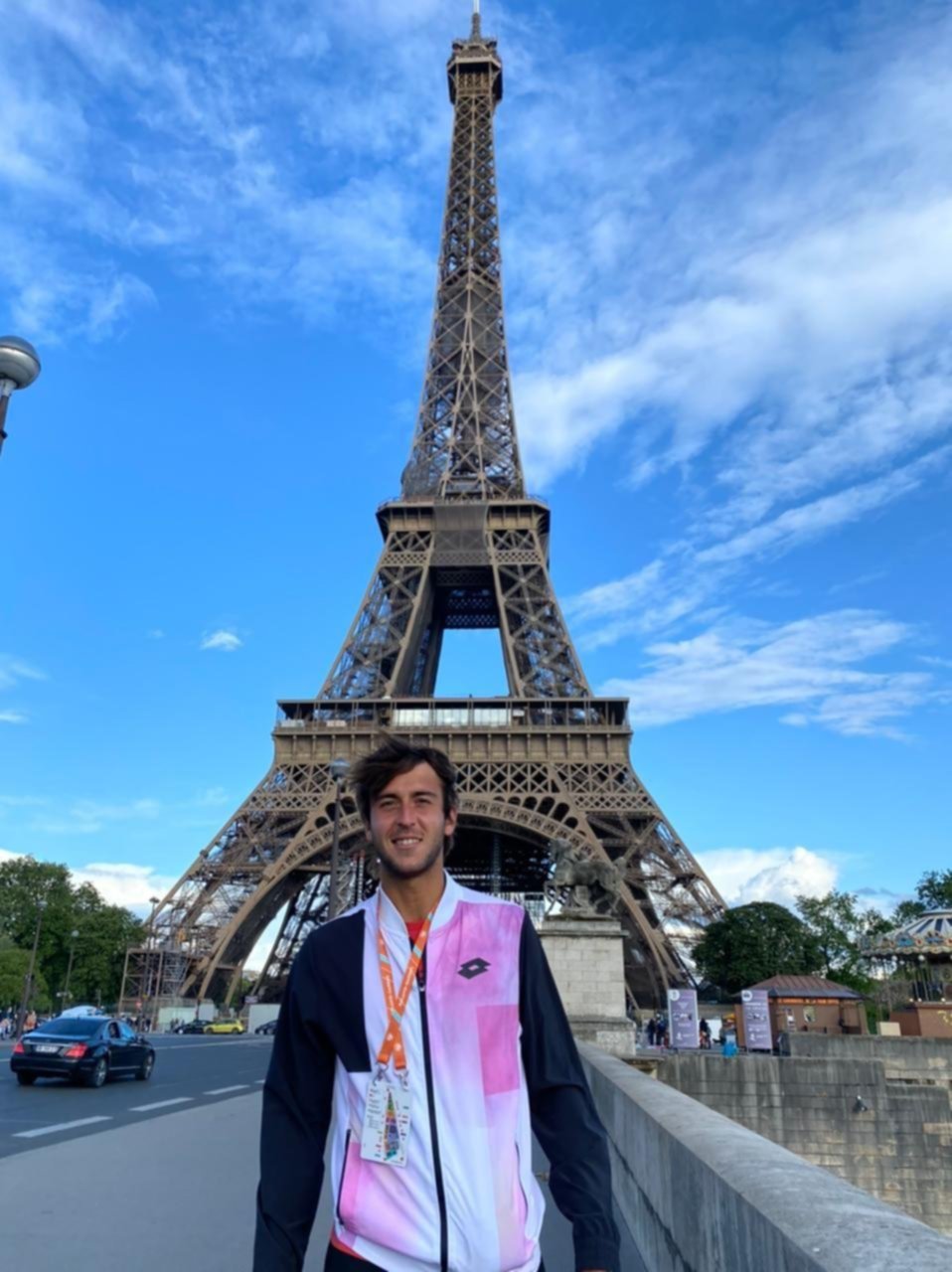 Etcheverry cumple el sueño de jugar en Roland Garros