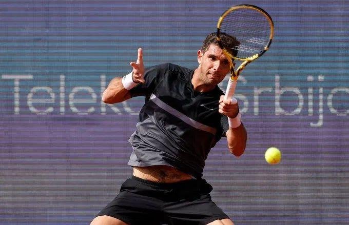 Federico Delbonis sigue sacando provecho de su buen momento