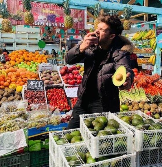 El bañero de Marley es verdulero en Chile