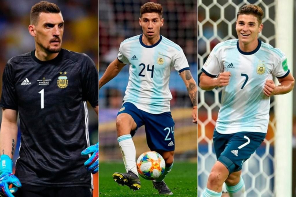Scaloni incluyó en la lista de convocados para la Selección a Armani, Montiel y Alvarez