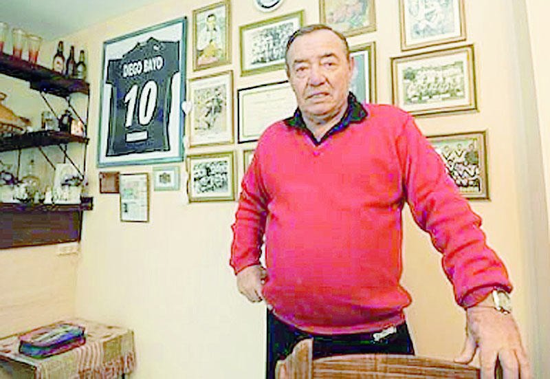 Diego Bayo festejó sus 85 años