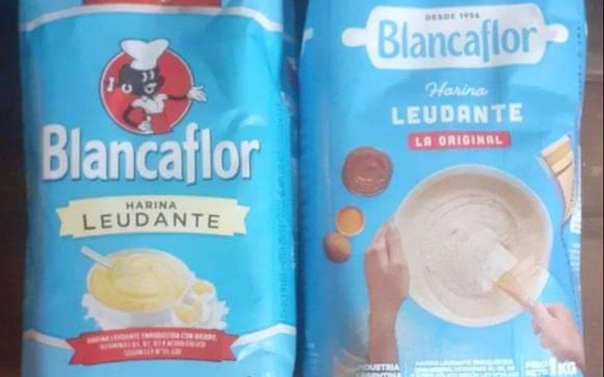 Revuelo en las redes por el cambio del histórico logo de la harina Blancaflor