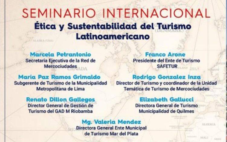 Quilmes disertó en seminario de Turismo de mercociudades